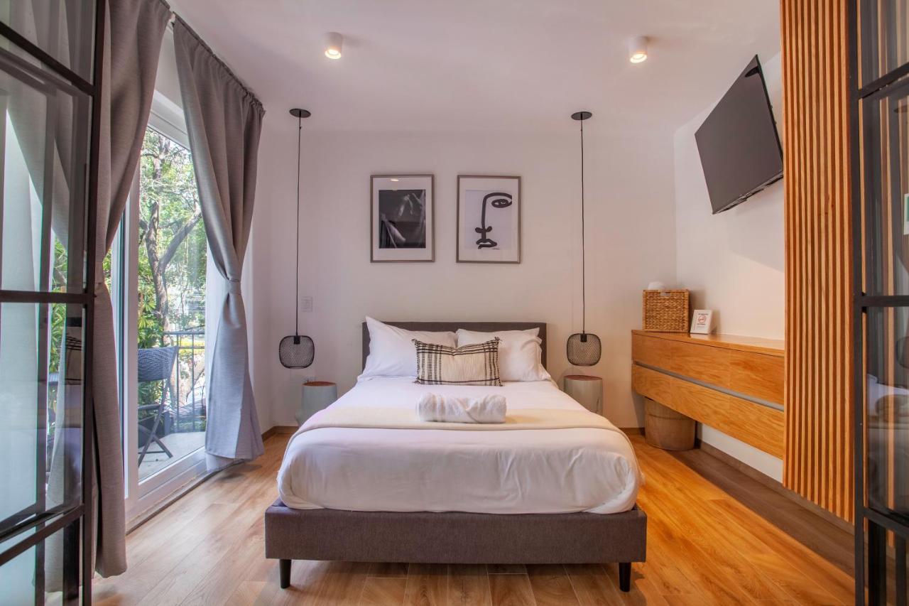 メキシコシティBright & Sweet Unit In The Heart Of Polanco.アパートメント エクステリア 写真