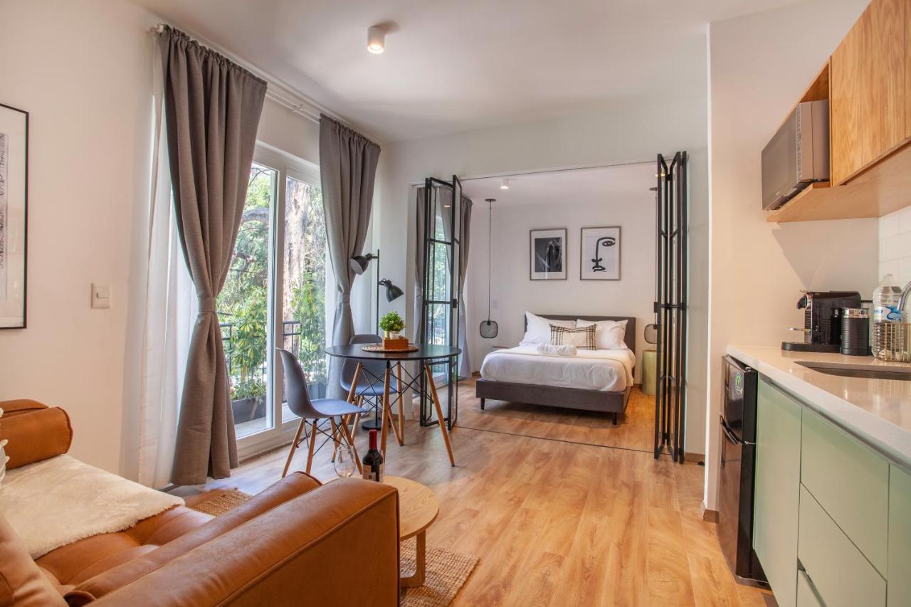 メキシコシティBright & Sweet Unit In The Heart Of Polanco.アパートメント エクステリア 写真