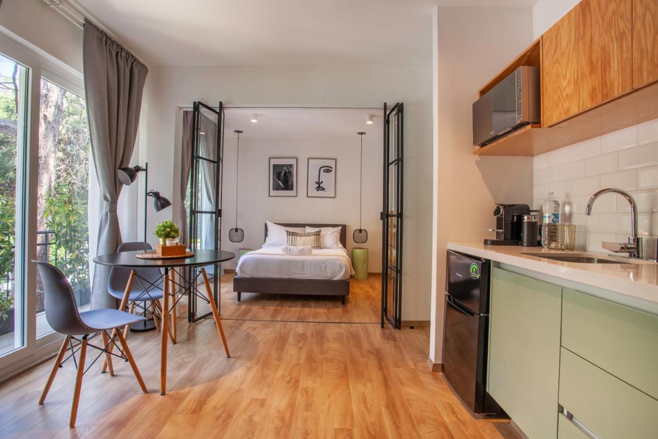 メキシコシティBright & Sweet Unit In The Heart Of Polanco.アパートメント エクステリア 写真