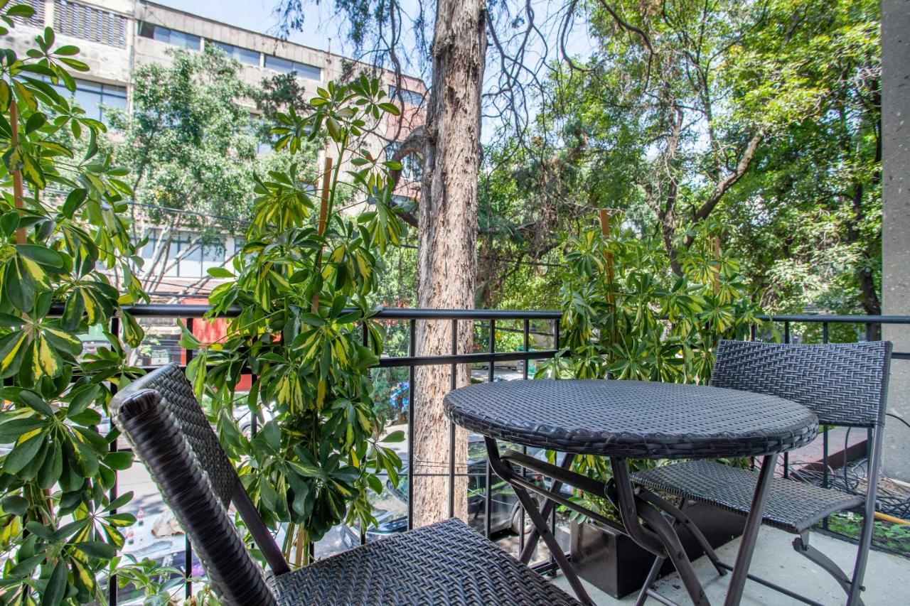 メキシコシティBright & Sweet Unit In The Heart Of Polanco.アパートメント エクステリア 写真
