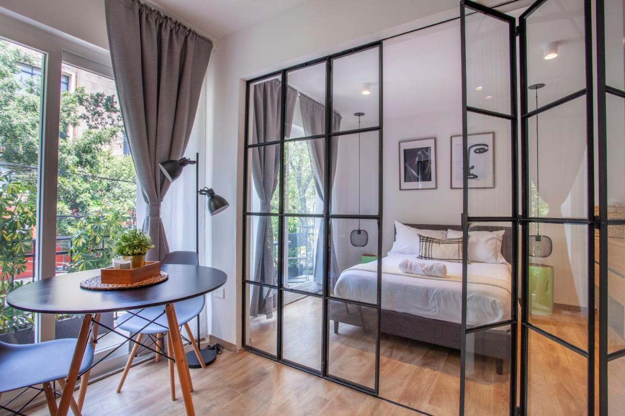 メキシコシティBright & Sweet Unit In The Heart Of Polanco.アパートメント エクステリア 写真