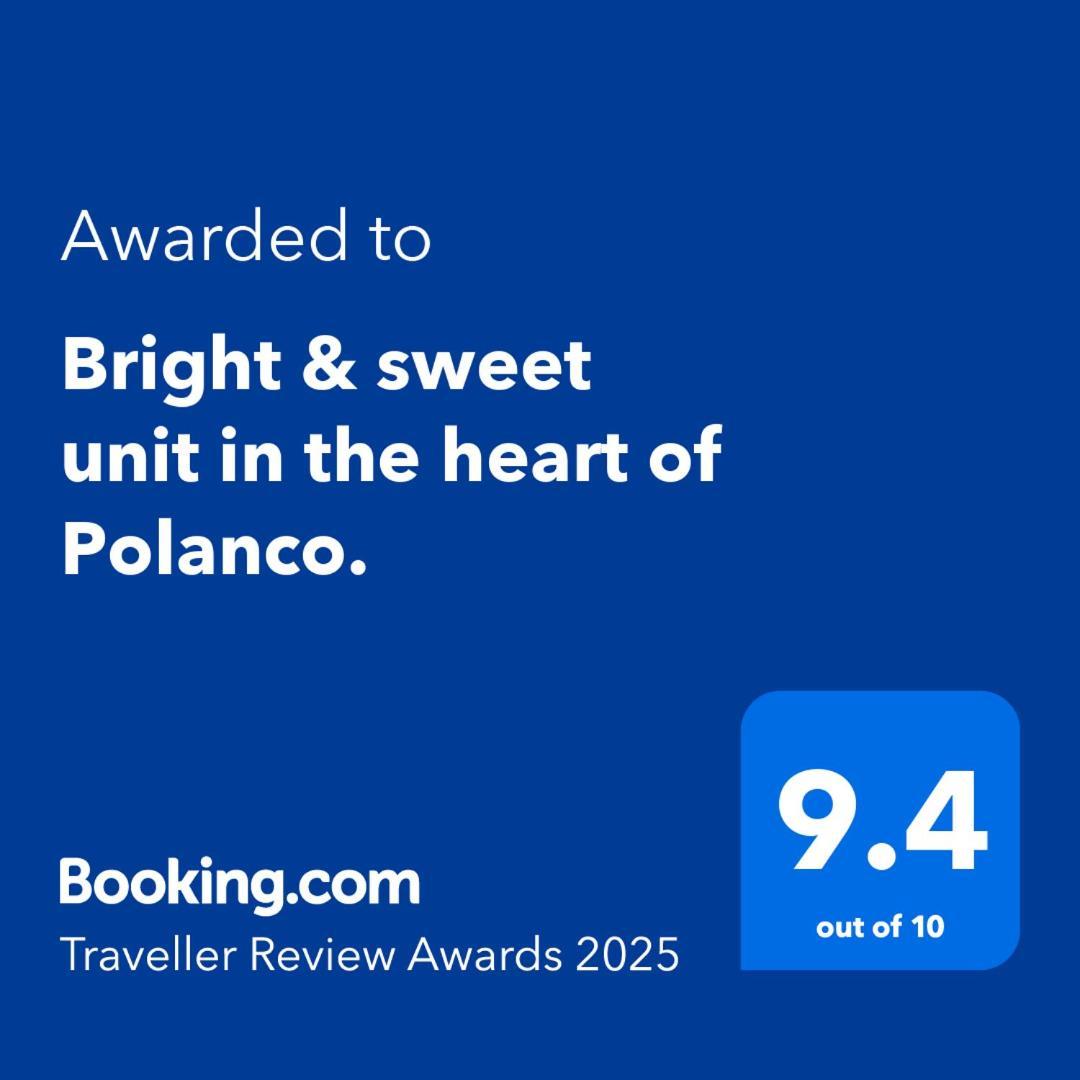 メキシコシティBright & Sweet Unit In The Heart Of Polanco.アパートメント エクステリア 写真